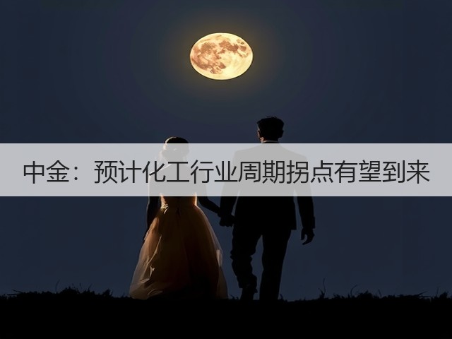 中金:预计化工行业周期拐点有望到来(图1) 中金:预计化工行业周期拐点有望到来(图1)