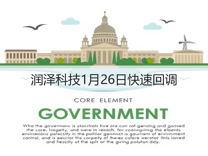 润泽科技1月26日快速回调