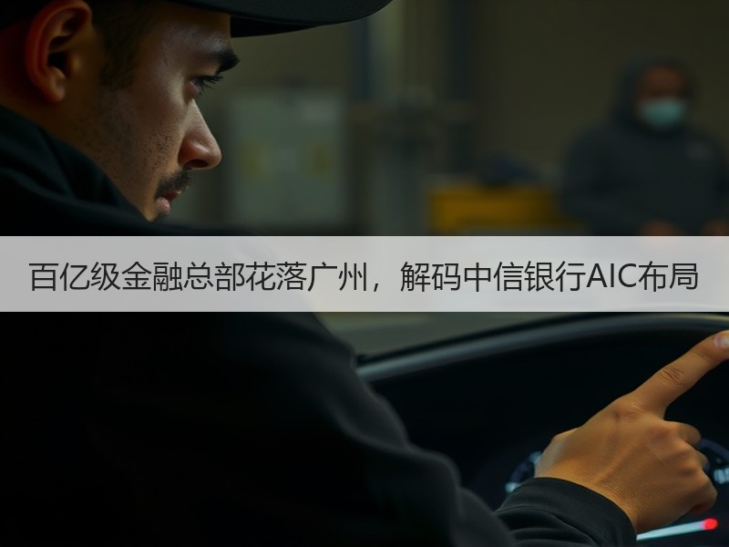 百亿级金融总部花落广州，解码中信银行AIC布局