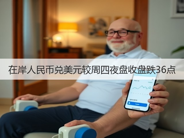 在岸人民币兑美元较周四夜盘收盘跌36点(图1)