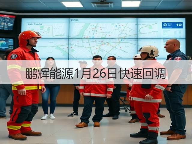 鹏辉能源1月26日快速回调(图1)
