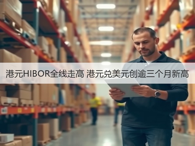 港元HIBOR全线走高 港元兑美元创逾三个月新高(图2)