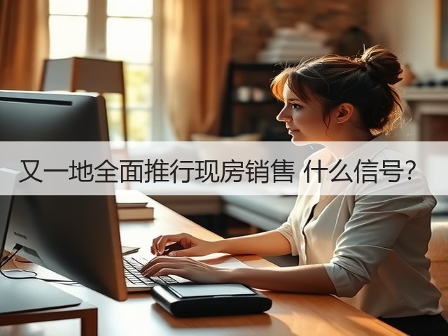 又一地全面推行现房销售 什么信号？(图3)