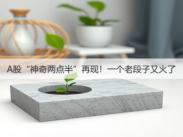 A股“神奇两点半”再现!一个老段子又火了(图1) A股“神奇两点半”再现!一个老段子又火了(图1)