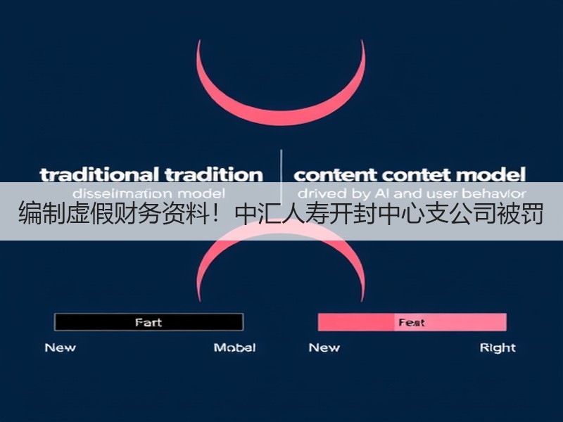 编制虚假财务资料！中汇人寿开封中心支公司被罚