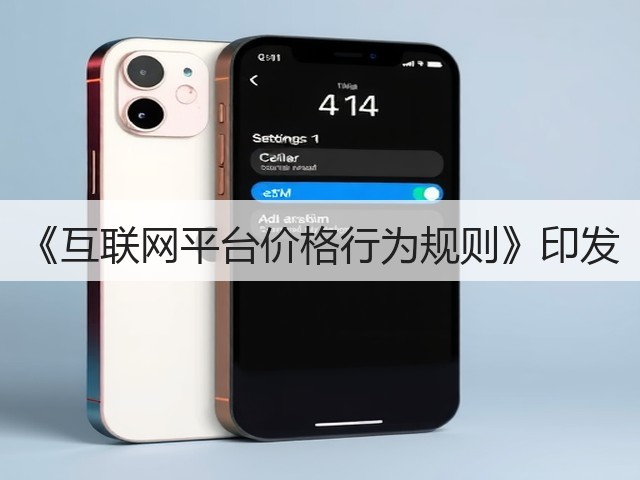 《互联网平台价格行为规则》印发(图2) 《互联网平台价格行为规则》印发(图2)