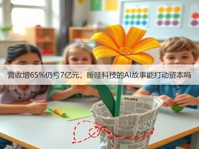 营收增65%仍亏7亿元，暖哇科技的AI故事能打动资本吗(图2)