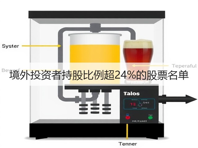 境外投资者持股比例超24%的股票名单(图1) 境外投资者持股比例超24%的股票名单(图1)