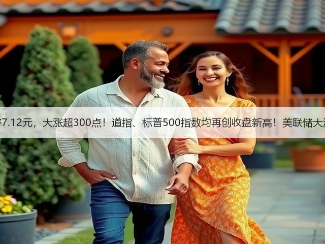 离岸人民币涨穿7.12元,大涨超300点!道指、标普500指数均再创收盘新高!美联储大消息,事关降息(图2) 离岸人民币涨穿7.12元,大涨超300点!道指、标普500指数均再创收盘新高!美联储大消息,事关降息(图2)