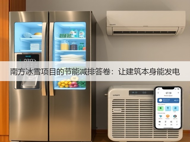 南方冰雪项目的节能减排答卷:让建筑本身能发电(图1) 南方冰雪项目的节能减排答卷:让建筑本身能发电(图1)