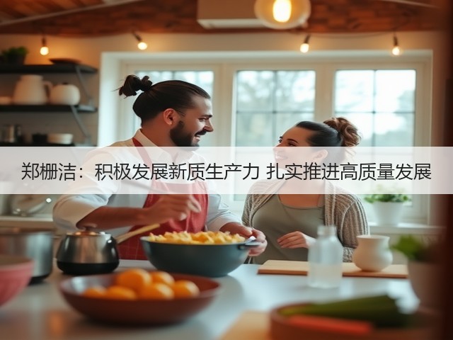 郑栅洁:积极发展新质生产力 扎实推进高质量发展(图2) 郑栅洁:积极发展新质生产力 扎实推进高质量发展(图2)