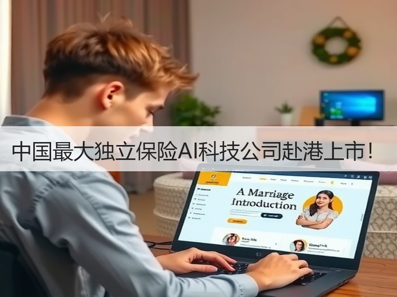 中国最大独立保险AI科技公司赴港上市！