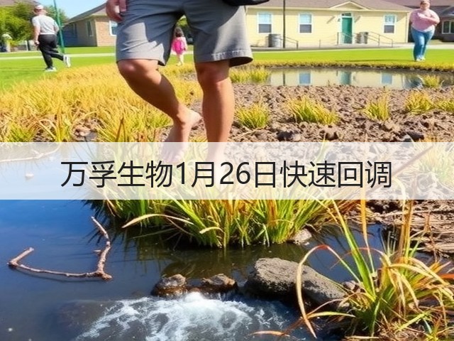 万孚生物1月26日快速回调(图3)