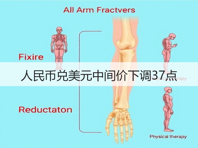 人民币兑美元中间价下调37点