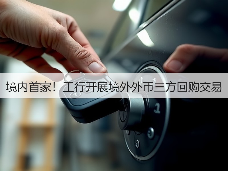 境内首家！工行开展境外外币三方回购交易