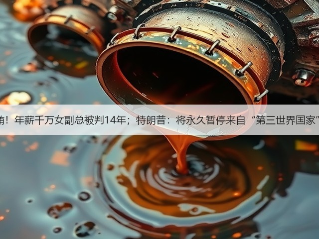 政商“旋转门”受贿!年薪千万女副总被判14年;特朗普:将永久暂停来自“第三世界国家”的移民 | 风控日报(图3) 政商“旋转门”受贿!年薪千万女副总被判14年;特朗普:将永久暂停来自“第三世界国家”的移民 | 风控日报(图3)