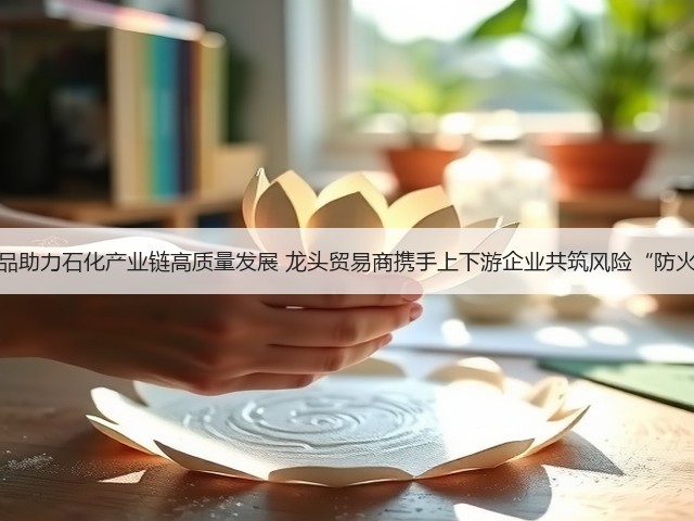衍生品助力石化产业链高质量发展 龙头贸易商携手上下游企业共筑风险“防火墙”(图1)