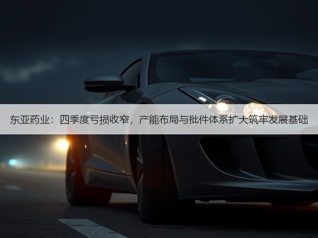 东亚药业:四季度亏损收窄,产能布局与批件体系扩大筑牢发展基础(图2) 东亚药业:四季度亏损收窄,产能布局与批件体系扩大筑牢发展基础(图2)