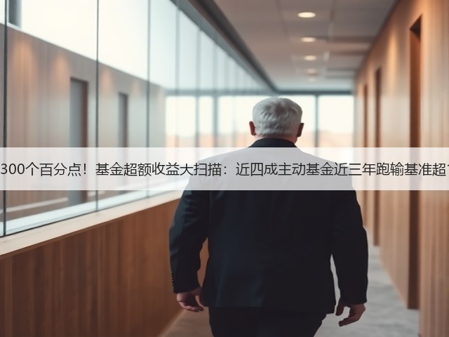 首尾相差超300个百分点!基金超额收益大扫描:近四成主动基金近三年跑输基准超10个百分点(图1) 首尾相差超300个百分点!基金超额收益大扫描:近四成主动基金近三年跑输基准超10个百分点(图1)
