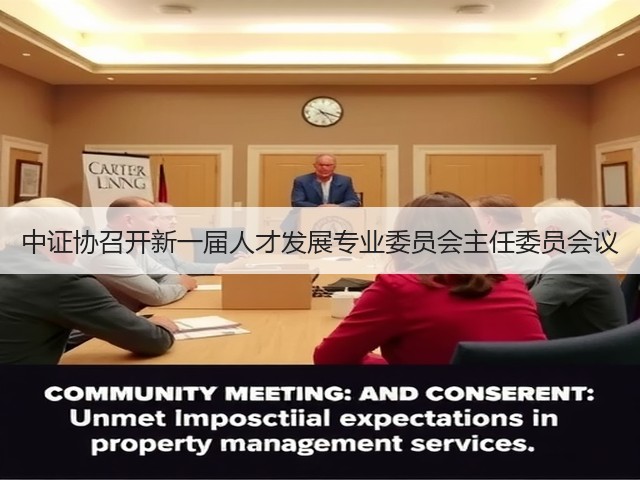 中证协召开新一届人才发展专业委员会主任委员会议(图3)