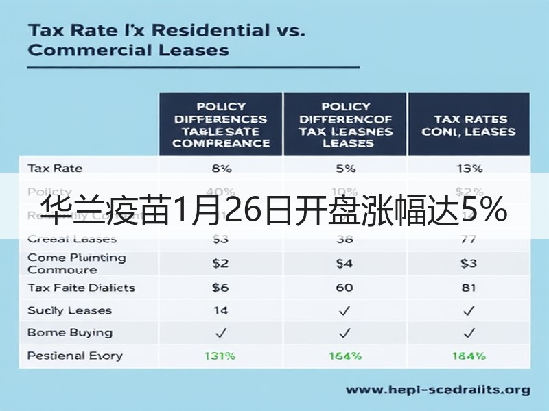 华兰疫苗1月26日开盘涨幅达5%