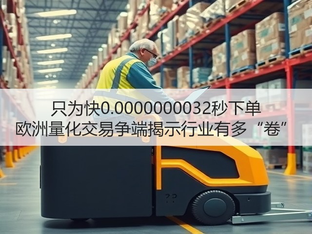 只为快0.0000000032秒下单 欧洲量化交易争端揭示行业有多“卷”(图1)