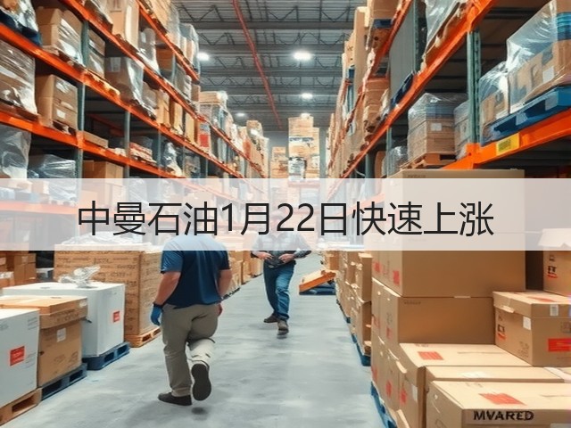 中曼石油1月22日快速上涨(图2)