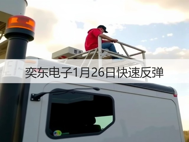 奕东电子1月26日快速反弹(图1)