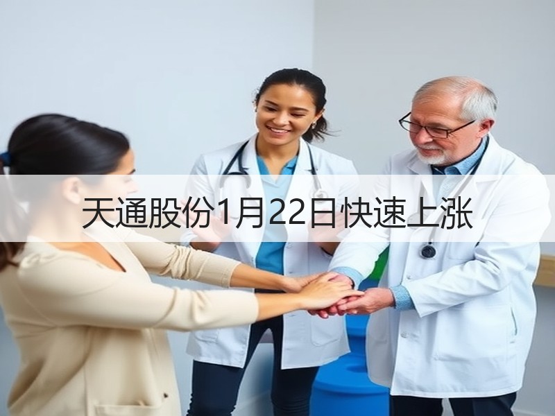 天通股份1月22日快速上涨