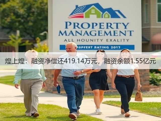 煌上煌：融资净偿还419.14万元，融资余额1.55亿元(图2)