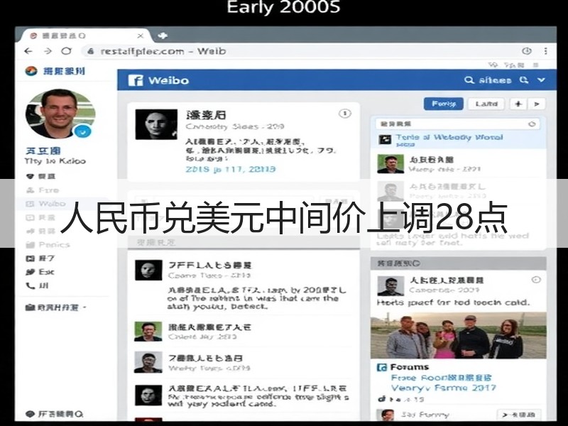 人民币兑美元中间价上调28点