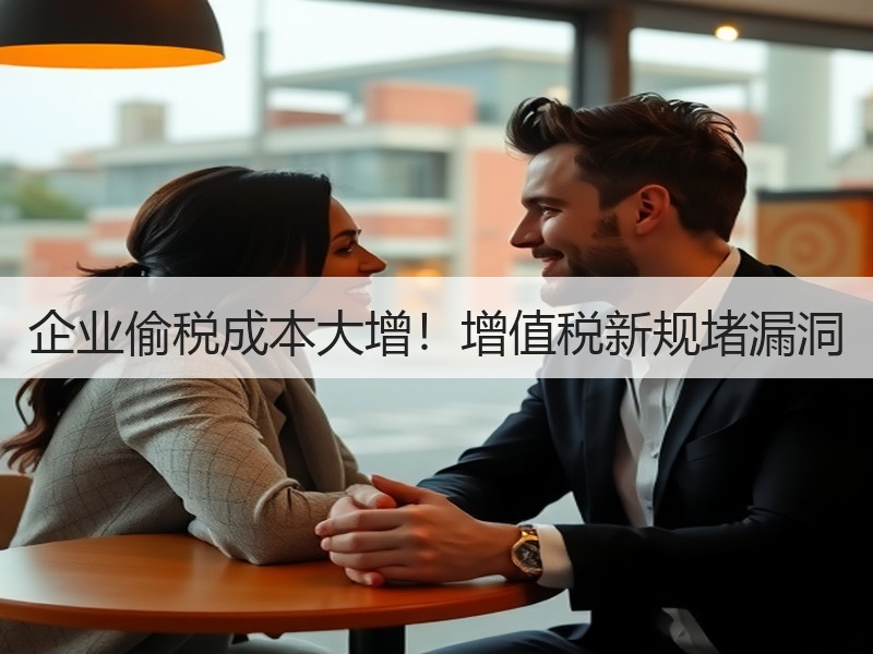 企业偷税成本大增！增值税新规堵漏洞