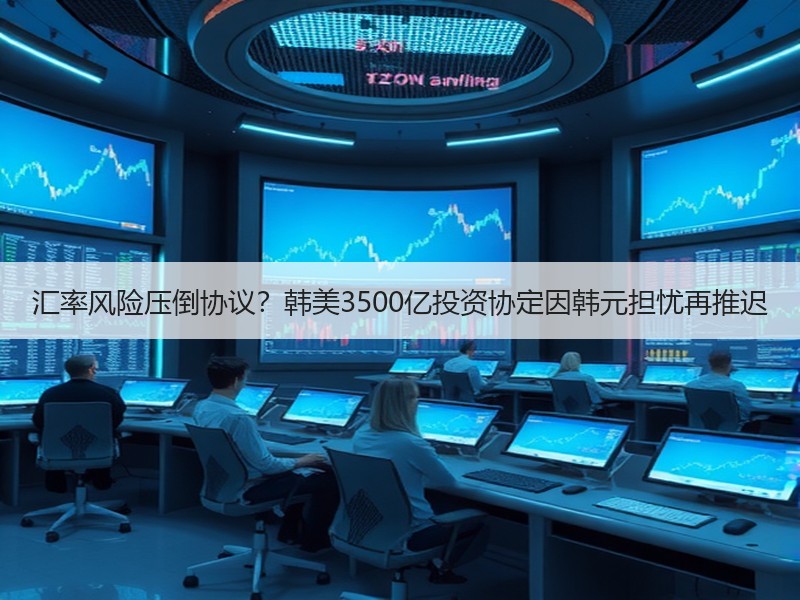 汇率风险压倒协议？韩美3500亿投资协定因韩元担忧再推迟