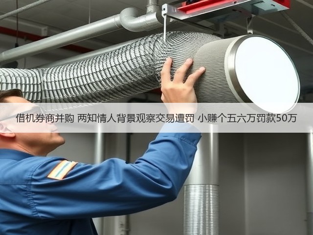 借机券商并购 两知情人背景观察交易遭罚 小赚个五六万罚款50万(图2) 借机券商并购 两知情人背景观察交易遭罚 小赚个五六万罚款50万(图2)