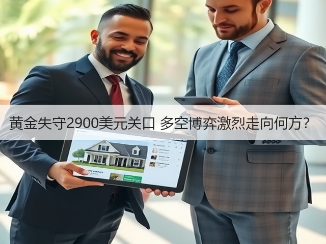 黄金失守2900美元关口 多空博弈激烈走向何方?(图3) 黄金失守2900美元关口 多空博弈激烈走向何方?(图3)