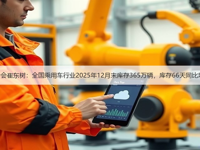 乘联分会崔东树:全国乘用车行业2025年12月末库存365万辆,库存66天同比增20天(图1) 乘联分会崔东树:全国乘用车行业2025年12月末库存365万辆,库存66天同比增20天(图1)