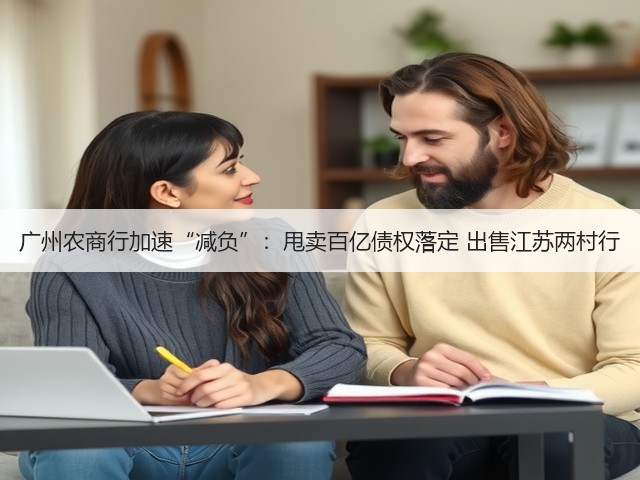 广州农商行加速“减负”:甩卖百亿债权落定 出售江苏两村行(图1) 广州农商行加速“减负”:甩卖百亿债权落定 出售江苏两村行(图1)