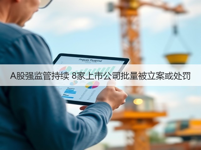A股强监管持续 8家上市公司批量被立案或处罚(图1) A股强监管持续 8家上市公司批量被立案或处罚(图1)