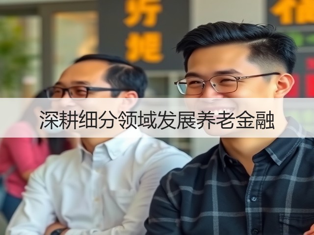 深耕细分领域发展养老金融(图2) 深耕细分领域发展养老金融(图2)