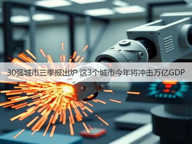 30强城市三季报出炉 这3个城市今年将冲击万亿GDP