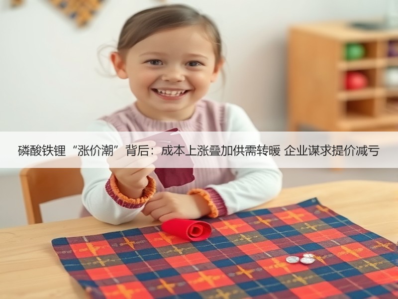 磷酸铁锂“涨价潮”背后：成本上涨叠加供需转暖 企业谋求提价减亏
